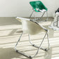Vouwen Acryl-eetstoel stoel metalen frame binnenstoel binnen de outdoor