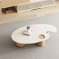 11"H Contemporary Coffee Table Solid Wood White Coffee Cocktail Table Clearhalo 'Coffee & Accent Tables' 'Coffee Tables' 'coffee_tables' 'furn' 'furn_coffee_tables' 'Furniture' 'Living Room Furniture' 1200x1200_2604ea83-1a27-4ce3-b30c-721461fdc471