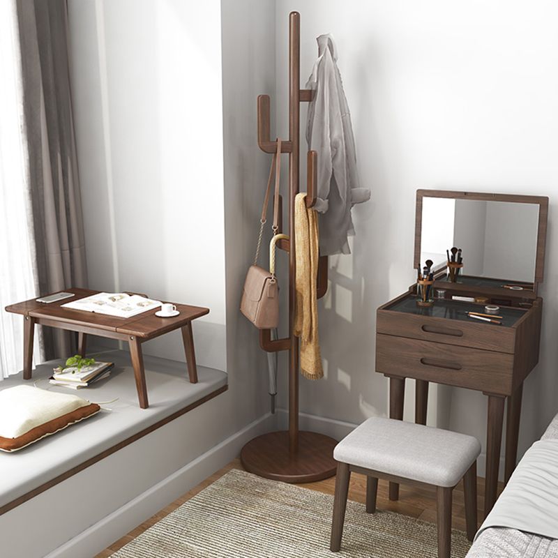 Modern Rectangular Writing Desk Solid Wood Folding Office Desk for Home Clearhalo 'furn' 'furn_office_desk' 'Furniture' 'Office Desks' 'Office Furniture' 'office_desk' 1200x1200_260835ce-4ab4-4342-bae6-d932f1fa0543