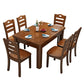 Traditional Standard Wood Dining Room Set of Rectangle Shape for Kitchen Table Set Clearhalo 'Dining Room Sets' 'Dining Tables & Seating' 'dining_room_set' 'furn' 'furn_dining_room_set' 'Furniture' 'furniture_dining_room_set' 'Kitchen & Dining Furniture' 'kitchen&dining_furn' 'kitchen' 1200x1200_26087dfe-a094-4e63-9a20-fef5414db533