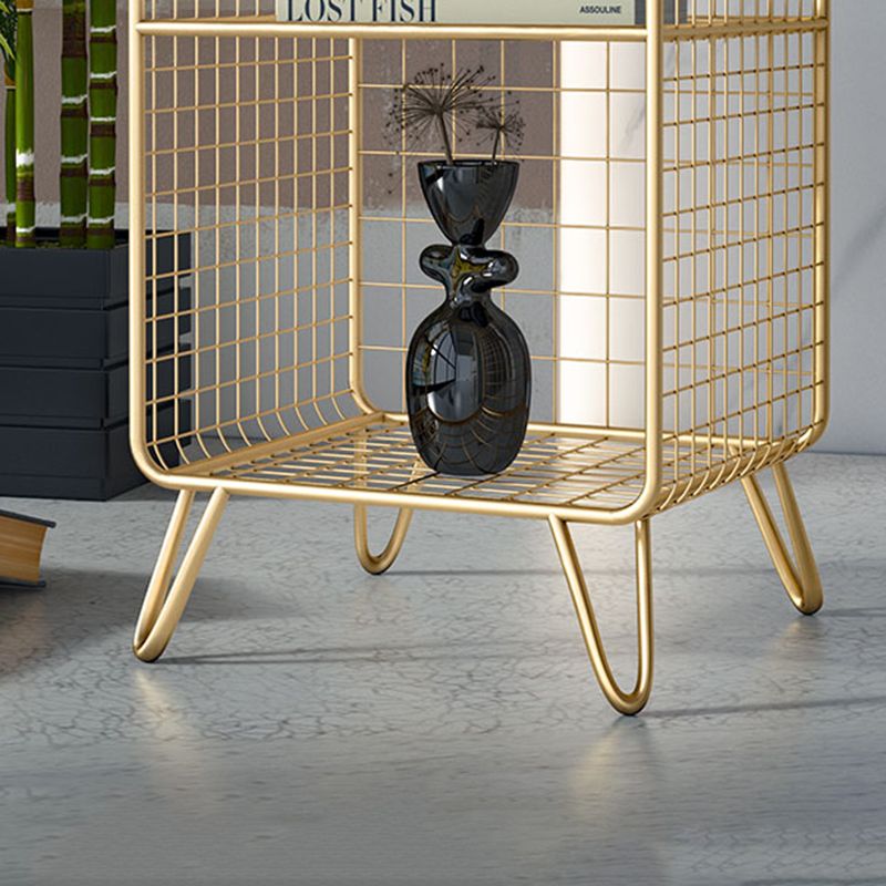 Modern Style Bookshelf Standard Vertical Closed Back Metal Bookcase Clearhalo 'Bookcases' 'furn' 'furn_bookcases' 'Furniture' 'furniture_bookcases' 'Office Furniture' 1200x1200_260afa89-eb72-46b0-8774-391e100b4906