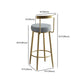 Oval Solid Wood Bar Stool and Table Set 1/2 Pieces Pub Dining Set Clearhalo 'Bar Furniture' 'furn' 'furn_home_bar_bar_sets' 'Furniture' 'Home Bars & Bar Sets' 'home_bar_bar_sets' 'Kitchen & Dining Furniture' 1200x1200_260d00ae-9f19-4bb7-a1cb-9945afb6ff27