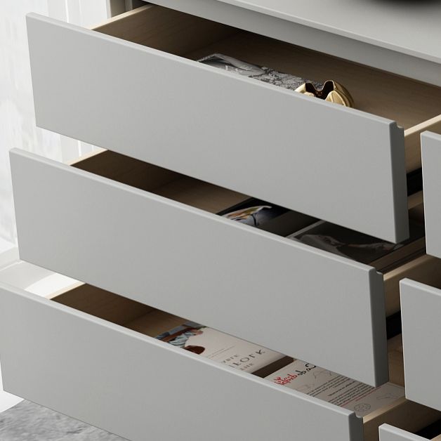 Mobile sideboard del soggiorno in legno moderno moderno server buffet con cassetto