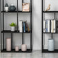 Open Back Bookshelf Glam Style Bookshelf for Study Room and Home Office Clearhalo 'Bookcases' 'furn' 'furn_bookcases' 'Furniture' 'furniture_bookcases' 'kitchen' 'kitchen_bookcases' 'Living Room Furniture' 'Office Furniture' 1200x1200_26101c69-b349-456a-a698-c3079126fee3