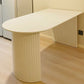 Contemporary Home Pine Solid Wood Dining Table Freeform Table with Double Pedestal Base Clearhalo ' dining_table' 'Dining Tables & Seating' 'Dining Tables' 'furn' 'furn_dining_table' 'Furniture' 'furniture_dining_table' 'Kitchen & Dining Furniture' 'kitchen&dining_furn' 'kitchen' 'kitchen_dining_table' 1200x1200_26175fdc-bd78-4673-abcb-0985f7a6ab9f