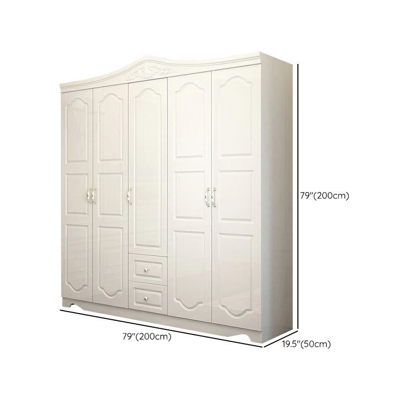 Armoire française Armoire Armoire en bois d'ingénierie en bois