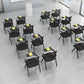 Mid Back Home Office Chair Black Frame Conference Chair Arm Chair Clearhalo 'furn' 'furn_office_chair' 'Furniture' 'Office Chairs' 'Office Furniture' 'office_chair' 1200x1200_2619a185-9820-4756-815f-c756d5bebfb8