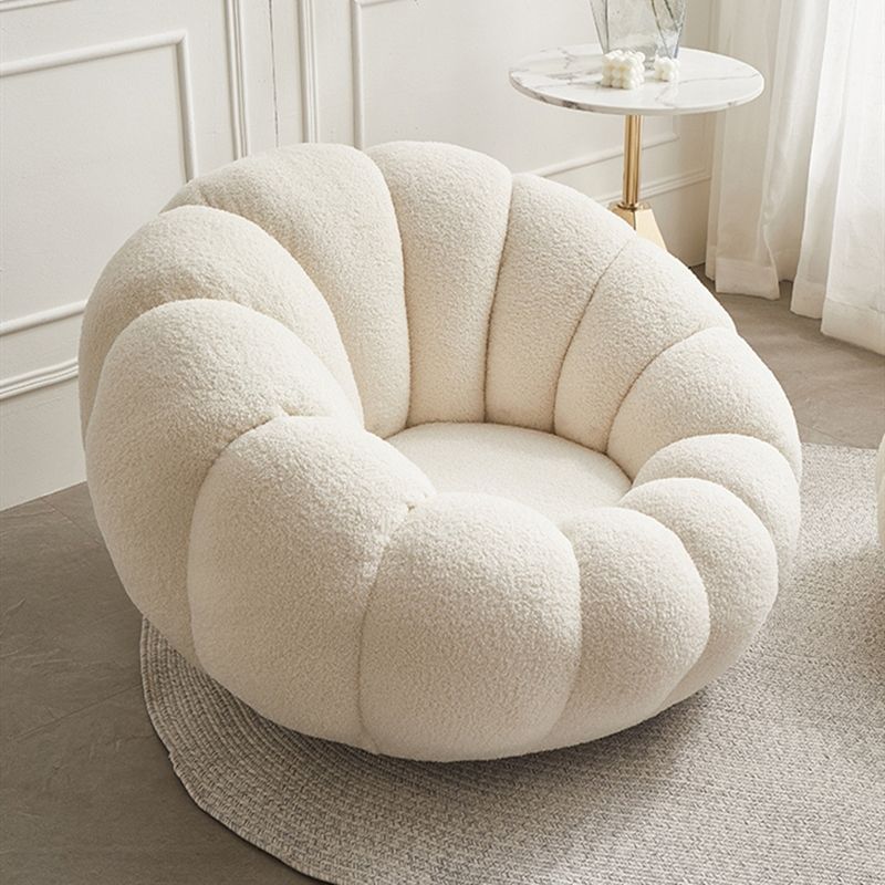 Lazy Sofa Lamb Cashmere Tatami Single Balcony Household Net Red Leisure Chair Pumpkin Sofa Clearhalo 'Accent Chairs' 'accent_chairs' 'Chairs & Seating' 'furn' 'furn_accent_chairs' 'Furniture' 'Living Room Furniture' 1200x1200_261a4d8b-6212-4b01-ac0d-e5804713055f