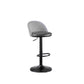 Contemporary Leather Home Stool Matte Finish Adjustable Footrest Barstool Clearhalo 'Bar Furniture' 'Bar Stools' 'bar_stools' 'furn' 'furn_bar_stools' 'Furniture' 'furniture_bar_stools' 'Kitchen & Dining Furniture' 1200x1200_261e37c8-fa9b-4da6-bd70-db14a80d697c