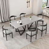 Upholstered Kitchen Dining Chairs Contemporary Metal Arm Chairs