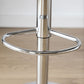 Taburetes de comedor sin brazos Taburetes de bar de altura ajustable con base de metal