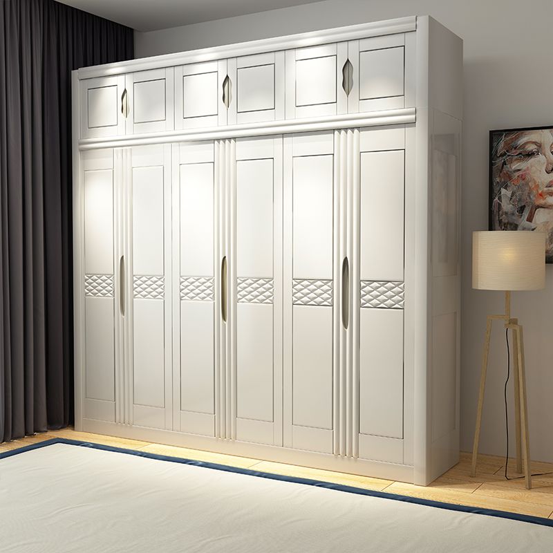 French Country Style Ward Armoire Wooden Wardrobe for Bedroom Clearhalo 'Armoires & Wardrobes' 'armoires_wardrobes' 'Bedroom Furniture' 'furn' 'furn_armoires_wardrobes' 'Furniture' 1200x1200_2622a5ac-a0be-4cd2-a98f-d4486e17d264