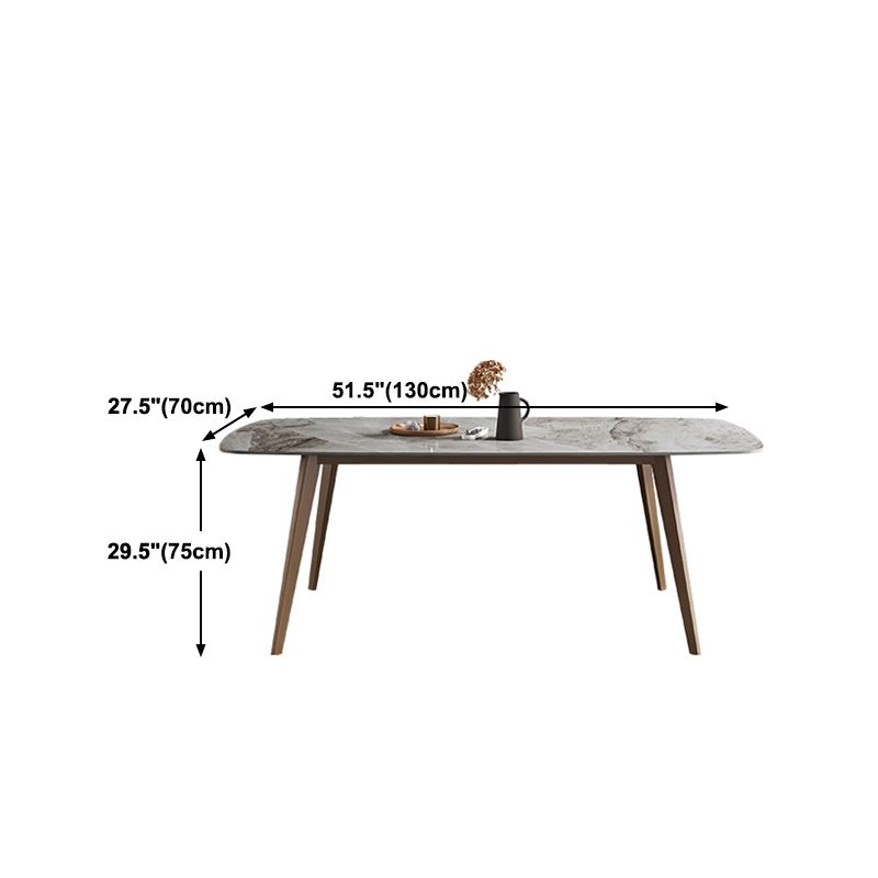 Glam 1/2/5/7 Pieces Dinette Set with Grey Sintered Stone Top Rectangle Dining Table Set Clearhalo 'Dining Room Sets' 'Dining Tables & Seating' 'dining_room_set' 'furn' 'furn_dining_room_set' 'Furniture' 'furniture_dining_room_set' 'Kitchen & Dining Furniture' 1200x1200_2622e1c5-2aa2-45e2-b310-3987839cedd2