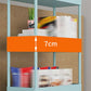 Contemporary Vertical Etagere Bookshelf with Metal Frame Plastic Bookshelf Clearhalo 'Bookcases' 'furn' 'furn_bookcases' 'Furniture' 'furniture_bookcases' 'kitchen' 'kitchen_bookcases' 'Living Room Furniture' 'Office Furniture' 1200x1200_262306b1-4580-4881-9921-7e536ff288e5