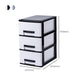 Modern Vertical Filing Cabinet Plastic Drawers File Cabinet for Home or Office Clearhalo 'Filing Cabinets' 'filling_cabinets' 'furn' 'furn_filling_cabinets' 'Furniture' 'Office Furniture' 1200x1200_2625e482-5a32-44c3-b5ec-f5fe062c52f9