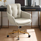 Contemporary Tufted Office Chair Faux Leather Executive Mid-Back Chair Clearhalo 'furn' 'furn_office_chair' 'Furniture' 'Office Chairs' 'Office Furniture' 'office_chair' 1200x1200_2626689f-c66e-4631-b58f-6b81aaf825fd