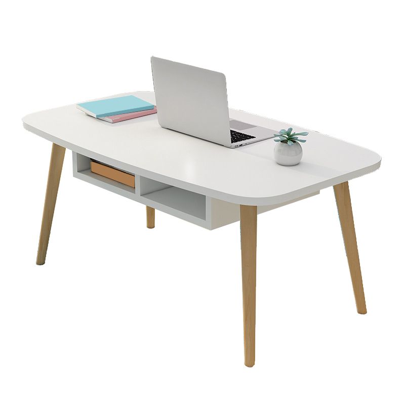 Modern Style Manufactured Wood Cocktail Table 4 Legs Coffee Table Clearhalo 'Coffee & Accent Tables' 'Coffee Tables' 'coffee_tables' 'furn' 'furn_coffee_tables' 'Furniture' 'Living Room Furniture' 1200x1200_26267414-cbd0-4550-b260-3946771fa70c