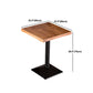 Modern Dinning Table with Brown Wood Dining Table for Kitchen