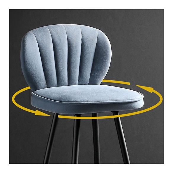 Scandinavian Style Bar Stool Square Seat Counter Stool for Kitchen Bar Clearhalo 'Bar Furniture' 'Bar Stools' 'bar_stools' 'furn' 'furn_bar_stools' 'furniture_bar_stools' 'Kitchen & Dining Furniture' 'kitchen&dining_furn' 'kitchen' 'kitchen_furn' Furniture' 1200x1200_26291cfa-10b3-4b5f-99b3-525536172286