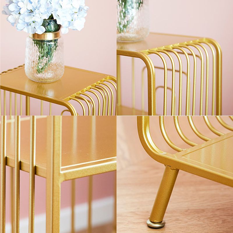 長方形の棚付きのモダンな標準本棚ホームオフィスの本棚