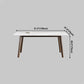 Rectangle Industrial Dining Table White Fixed Table with Sintered Stone Clearhalo ' dining_table' 'Dining Tables & Seating' 'Dining Tables' 'furn' 'furn_dining_table' 'Furniture' 'furniture_dining_table' 'Kitchen & Dining Furniture' 'kitchen&dining_furn' 'kitchen' 'kitchen_dining_table' 1200x1200_262b7e2c-35c3-4d10-8b98-148949e53b70