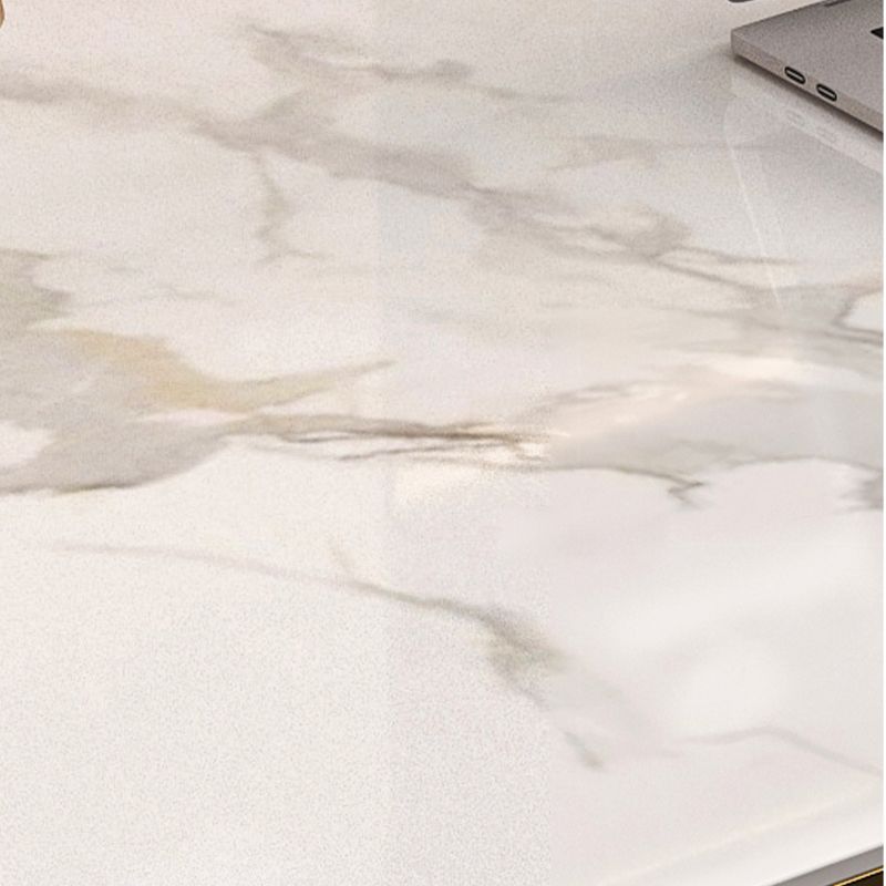 Escritorio de oficina de piedra rectangular escritorio de estilo moderno para la oficina