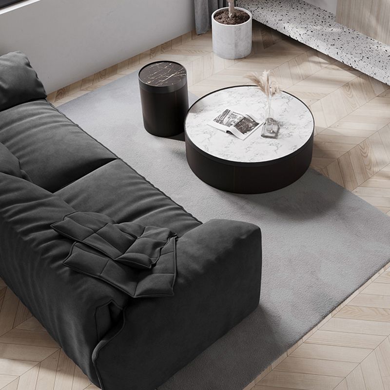 Beach Tight Back Standard Sofa 29.53"High Pillow Top Arm Sofa, Black Clearhalo 'furn' 'furn_sofas' 'Furniture' 'furniture_sofas' 'Living Room Furniture' 'Sofa' 'sofas' 1200x1200_262ed8f5-9d81-4b53-986a-5777962cebe5