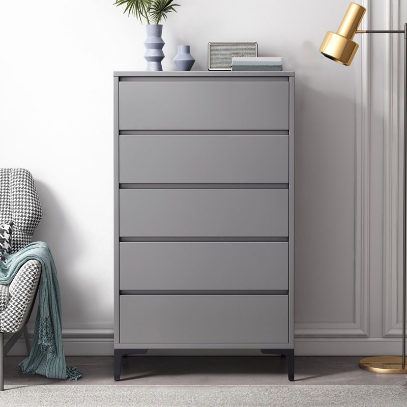 Wooden Bachelor's Chest Contemporary Lingerie Chest for Bedroom