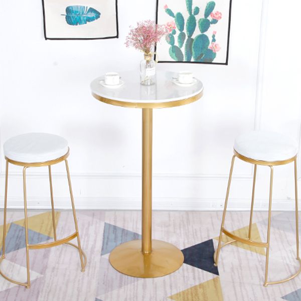 1/2/3 Pieces Contemporary Bar Table and Stools Round Pub Table Set for Dining Room Clearhalo 'Bar Furniture' 'furn' 'furn_home_bar_bar_sets' 'Furniture' 'Home Bars & Bar Sets' 'home_bar_bar_sets' 'Kitchen & Dining Furniture' 1200x1200_263097f5-694a-4226-9176-00a166ba82a5