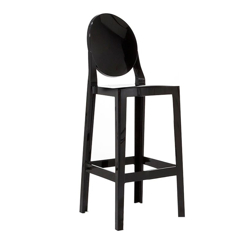 Modern Armless Backrest Counter Stool Plastic Kitchen Bar Stool with Plastic Seat Clearhalo 'Bar Furniture' 'Bar Stools' 'bar_stools' 'furn' 'furn_bar_stools' 'furniture_bar_stools' 'Kitchen & Dining Furniture' 'kitchen&dining_furn' 'kitchen' 'kitchen_furn' Furniture' 1200x1200_263251db-ce1b-4038-921a-ed3391c979a4