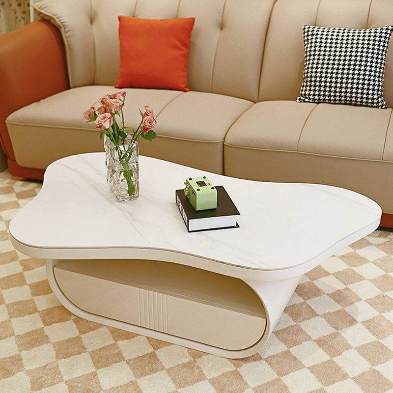 Tavolo da caffè astratto top top o tavolo da caffè astratto con cassetti