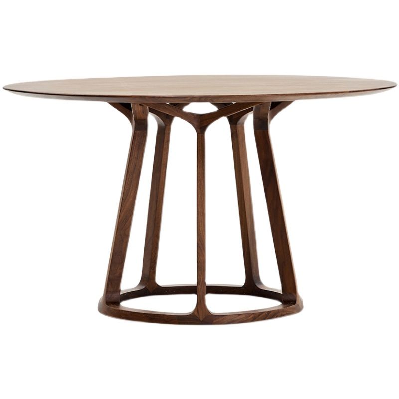 Round Pedestal Table Stone Dining Room Home Furniture with Pine Solid Wood Clearhalo ' dining_table' 'Dining Tables & Seating' 'Dining Tables' 'furn' 'furn_dining_table' 'Furniture' 'furniture_dining_table' 'Kitchen & Dining Furniture' 'kitchen&dining_furn' 'kitchen' 'kitchen_dining_table' 1200x1200_263af6ba-a3af-4af3-968c-293ffbd86bf3