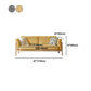 Linen Modern Square Arm Sofa Wooden Standard Sofa for Living Room, Apartment Clearhalo 'furn' 'furn_sofas' 'Furniture' 'Living Room Furniture' 'Sofa' 'sofas' 1200x1200_263b05dd-a821-48a4-8c5f-2ed23300990b
