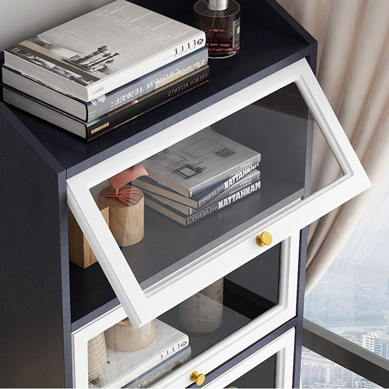 Contemporary Wood Bookshelf Standard Book Shelf for Home Office 11.8" Wide Clearhalo 'Bookcases' 'furn' 'furn_bookcases' 'Furniture' 'Office Furniture' 1200x1200_2640aeff-8fbe-4802-9130-30fd09c8c310