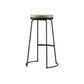 Modern Counter Round Bar Stool Armless Leather Backless Bar Stool with Footrest Clearhalo 'Bar Furniture' 'Bar Stools' 'bar_stools' 'furn' 'furn_bar_stools' 'furniture_bar_stools' 'Kitchen & Dining Furniture' 'kitchen&dining_furn' 'kitchen' 'kitchen_furn' Furniture' 1200x1200_264375c6-3e1a-4a00-aa12-e4564852f5fc