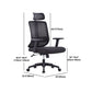 Contemporary Mesh Office Desk Chair High Back Black Office Chair with Arms Clearhalo 'furn' 'furn_office_chair' 'Furniture' 'Office Chairs' 'Office Furniture' 'office_chair' 1200x1200_2646dbc6-ad78-4380-a537-1f405e8af12b