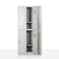 Metal Wardrobe Cabinet Contemporary Grey Wardrobe Armoire for Home Clearhalo 'Armoires & Wardrobes' 'armoires_wardrobes' 'Bedroom Furniture' 'furn' 'furn_armoires_wardrobes' 'Furniture' 1200x1200_264a96c7-4858-4104-a608-a09e61dd296f