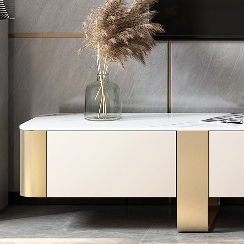 Modern de 16 "W TV Media Media Console de almacenamiento TV con cajones con cajones