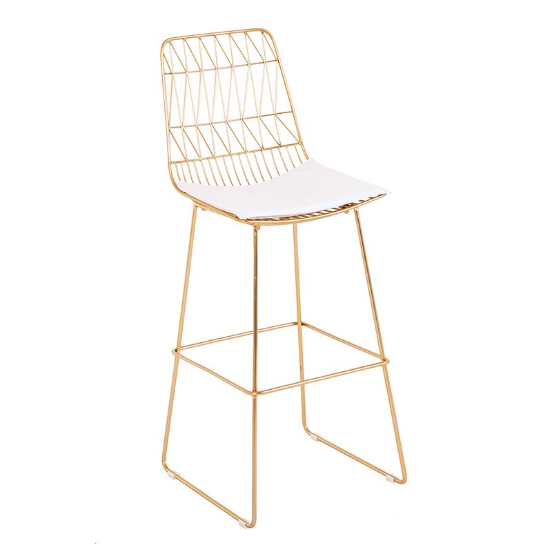 Mesa de madera blanca glamorosa y juego de heces 1/2/3/5 piezas de doble pedestal set