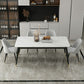 Modern Stone Rectangular Dining Table for Restaurant and Bar Clearhalo 'Dining Tables & Seating' 'Dining Tables' 'dining_table' 'furn' 'furn_dining_table' 'Furniture' 'Kitchen & Dining Furniture' 1200x1200_264e0ed3-ca4d-4ae3-900f-ecc41e9b6010
