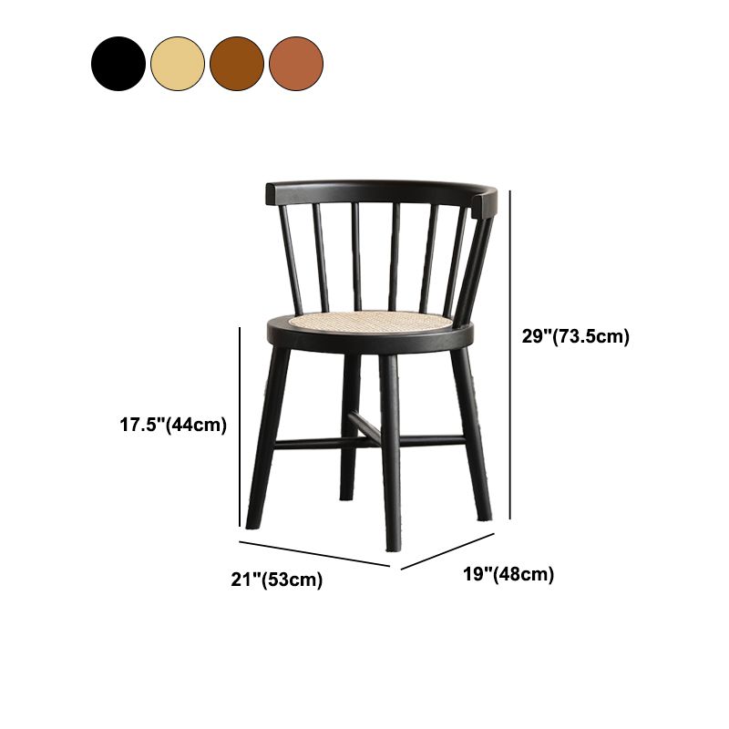 Dining Room Windsor Chairs Contemporary Solid Wood Kitchen Chair for Home Clearhalo 'Dining Chairs' 'Dining Tables & Seating' 'dining_chair' 'furn' 'furn_dining_chair' 'Furniture' 'furniture_dining_chair' 'Kitchen & Dining Furniture' 1200x1200_2651a969-4b29-4f7f-8e12-04198eaba219