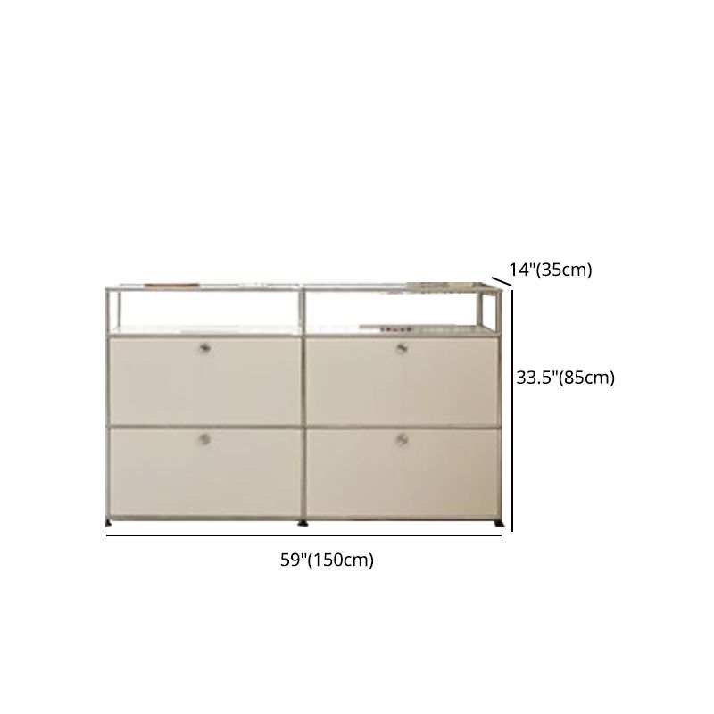 Contemporary Sideboard Engineered Wood Sideboard for Living Room Clearhalo 'buffet_sideboard' 'Buffets & Sideboards' 'furn' 'furn_buffet_sideboard' 'Furniture' 'Kitchen & Dining Furniture' 1200x1200_265821b0-f704-4132-859e-b0589c04cb6d