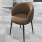 Modern Upholstered Home Arm Chair Solid Back Matte Finish Dining Chair Clearhalo ' kitchen&dining_furn' 'Dining Chairs' 'Dining Tables & Seating' 'dining_chair' 'furn' 'furn_dining_chair' 'Furniture' 'furniture_dining_chair' 'Kitchen & Dining Furniture' 'kitchen' 1200x1200_2658e426-520c-4900-9cdb-2c94c81f76bf