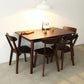 Simplicity Solid Wood Dining Table Rectangle Shape Dining Table with 4 Legs Base Clearhalo ' dining_table' 'Dining Tables & Seating' 'Dining Tables' 'furn' 'furn_dining_table' 'Furniture' 'furniture_dining_table' 'Kitchen & Dining Furniture' 'kitchen&dining_furn' 'kitchen' 'kitchen_dining_table' 1200x1200_265cc071-9935-4da7-a714-065d12b53951