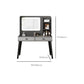 Modern 15.7" Wide Make-up Vanity with Drawer Modern Style Wooden Makeup Table