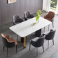 Glam Sintered Stone Dining Set Rectangle 1/4/5/7 Pieces Dining Set Clearhalo 'Dining Room Sets' 'Dining Tables & Seating' 'dining_room_set' 'furn' 'furn_dining_room_set' 'Furniture' 'Kitchen & Dining Furniture' 1200x1200_26637cfa-1f23-418d-84db-93515e015a95
