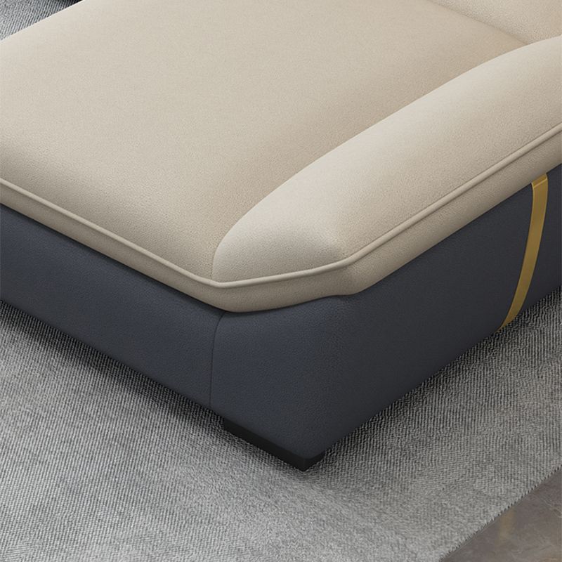 Divano in pelle finta del Nord Europa cucito cuscino per cuscini con cuscini