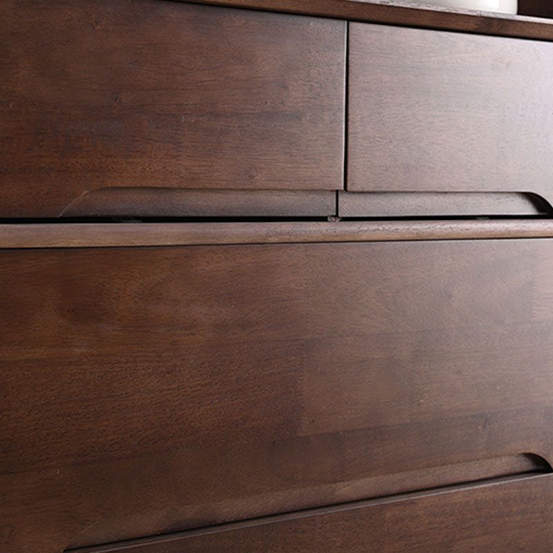 Cassetto in legno massiccio della metà secolo 29,5 "cassetti larghi includevano il torace