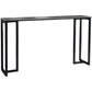 Contemporary Rectangle Bar Dining Table Indoor Bar Table with Black Metal Base Clearhalo 'Bar Furniture' 'Bar Tables' 'bar_tables' 'furn' 'furn_bar_tables' 'Furniture' 'furniture_bar_tables' 'Kitchen & Dining Furniture' 'kitchen&dining_furn' 'kitchen' 1200x1200_26751878-d40e-4ffe-b3a5-ea3d96378586