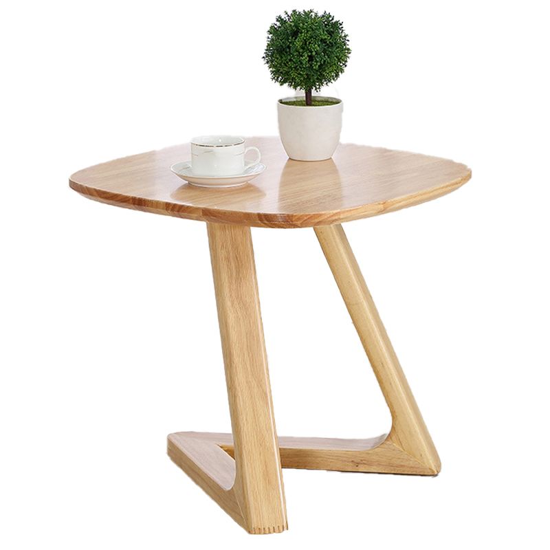 19.69 inch Wide Scandinavian Sofa Side Accent Table Solid Wood Side End Table Clearhalo 'Coffee & Accent Tables' 'End & Side Tables' 'end_side_tables' 'furn' 'furn_end_side_tables' 'Furniture' 'Living Room Furniture' 1200x1200_2676608f-bb12-4e9d-ac7b-6fa90c69dbd0